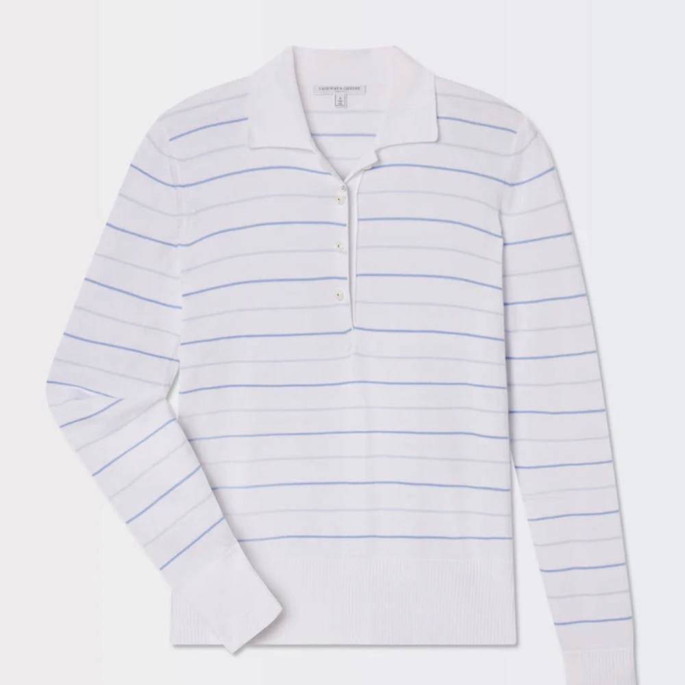 Fairway & Greene ROSALIE SWEATER, Peruvian Pima cotton, NWT